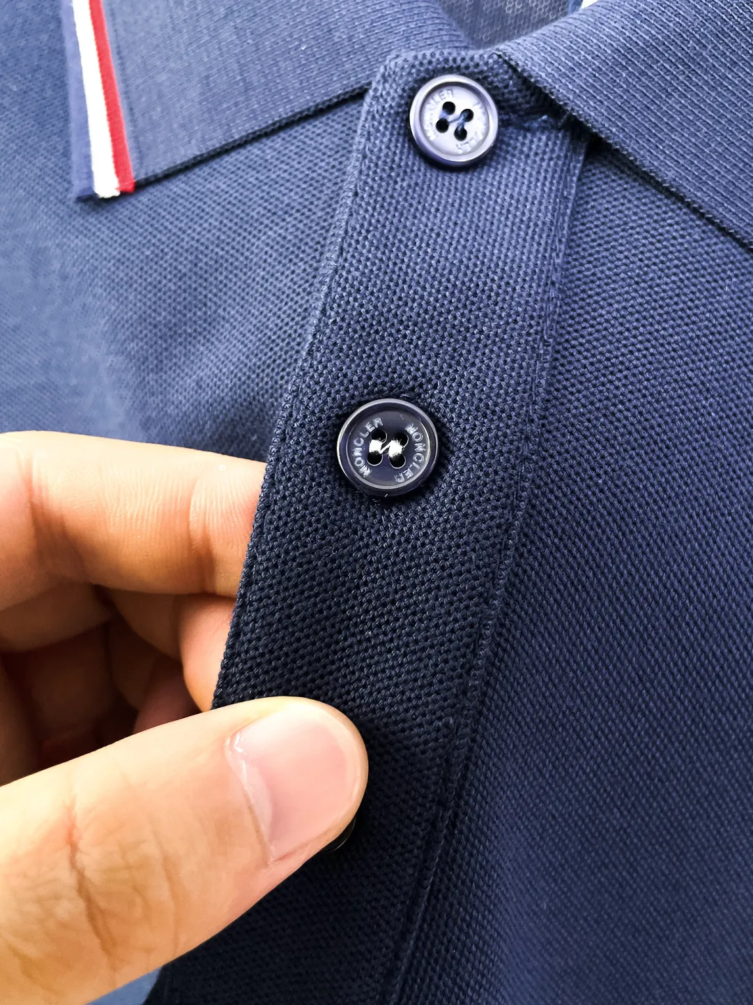 MONCLER New Arrival Polo Same Style 260 ， Factory New Arrival Versatile : Black White Royal Blue Gray Size：S-XXL